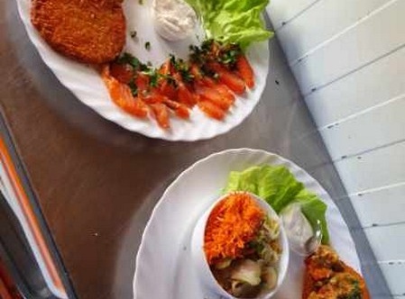 Smażalnia ryb u KASZUBA 